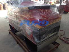 福瑞得機(jī)械1噸座駕壓路機(jī)，小型單鋼輪壓路機(jī)包裝完畢及時(shí)發(fā)貨